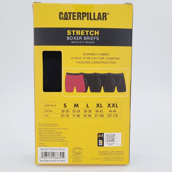 Caterpillar Underwear & Socks Cat Caterpillar Stretch Boxer Briefs